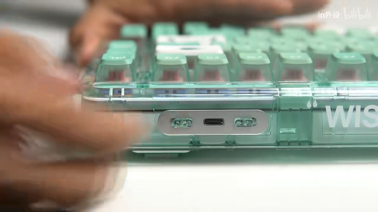 拾光龙白日梦矮轴键盘外观