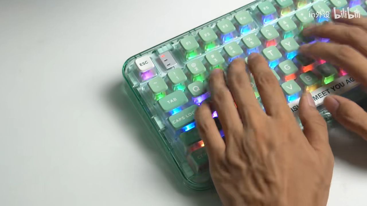 拾光龙白日梦矮轴键盘细节