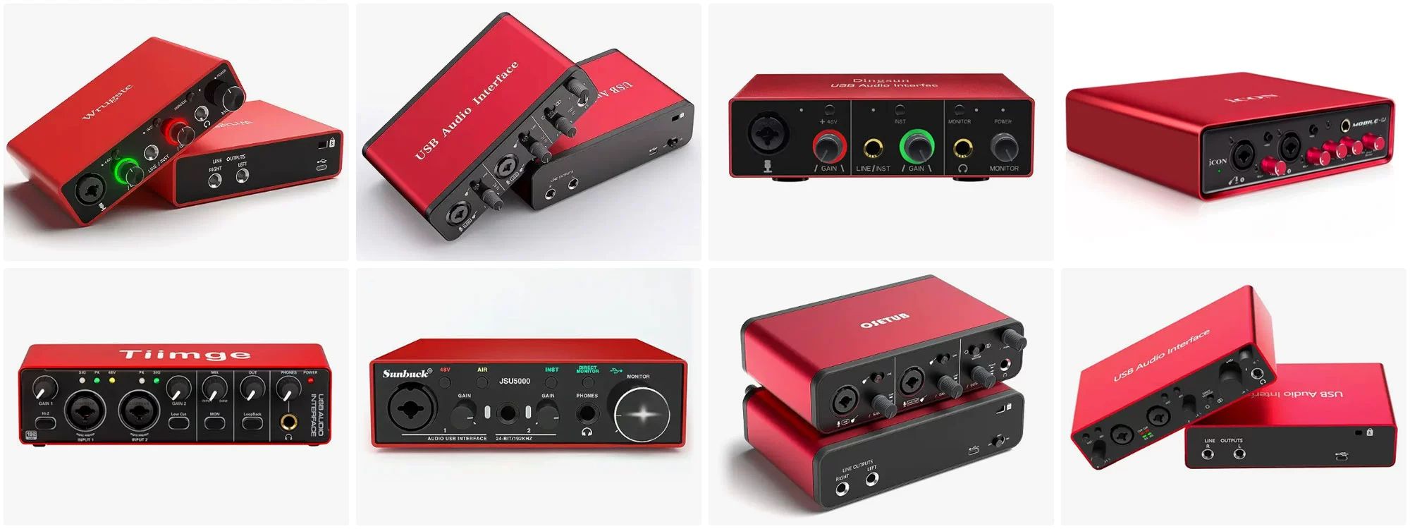 Focusrite 第四代 Scarlett 2i2 外观